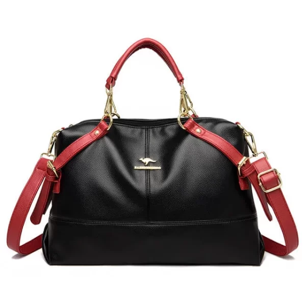 Black with Red Sling Bag
