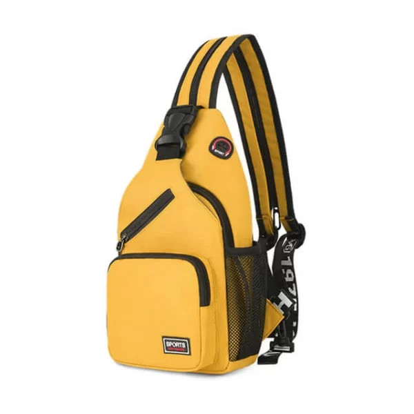 Yellow Mini Shoulder Sling Bag